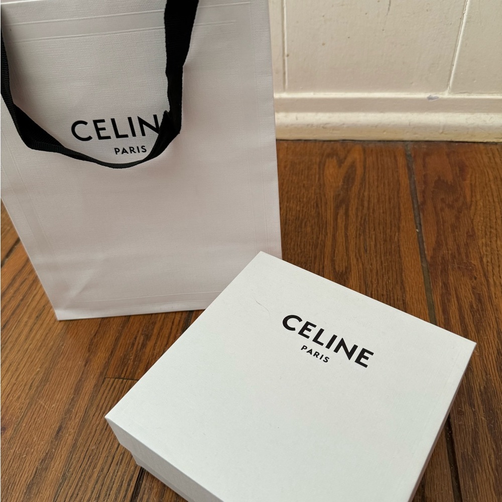 Celine empty gift box and gift bag